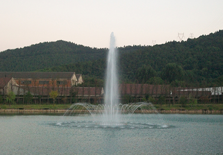 蘇州永安湖中噴泉