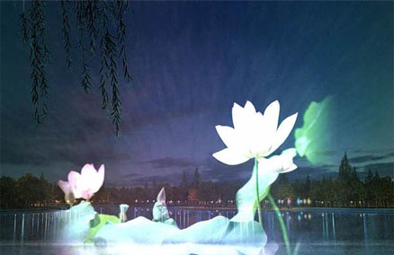 激光水幕電影